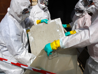 Asbestos removal bags